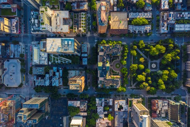 Aerial view background